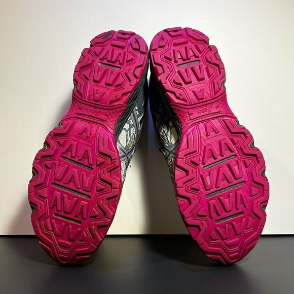 Womens ASICS Gel Venture 6 Gray Running Shoes / Size 9 - Picture 7 of 11